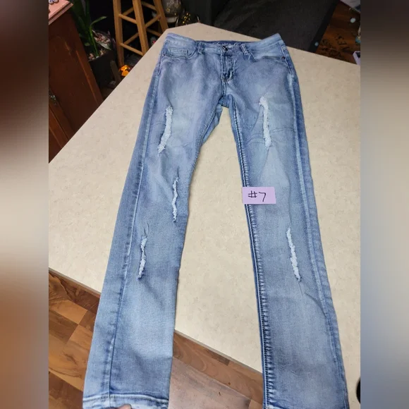 Desire size 7 Women's Light Blue Jeans - Picture 10 of 10